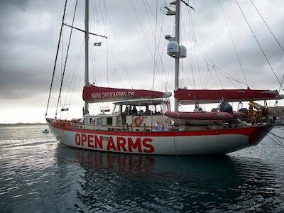 El barco Astral de la ONG Open Arms en 2021 - Jesús Hellín / Europa Press