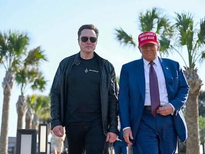 Elon Musk y Donald Trump — Brandon Bell / Reuters / ContactoPhoto