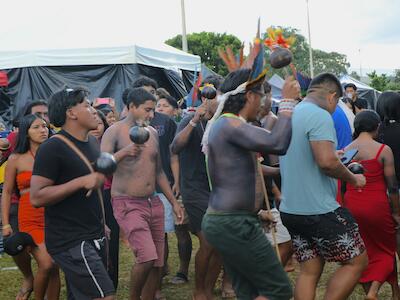 Com mais de 7 mil indígenas, Acampamento Terra Livre reafirmou luta por direitos territoriais e cartas ao Executivo, Legislativo e Judiciário. Foto: Heloísa Sousa