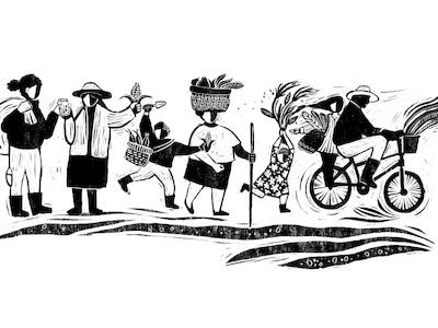 Ilustración de Raquel Mora. 