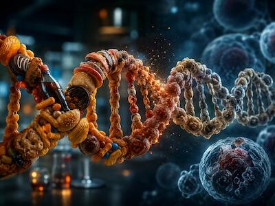 Ultraprocessados reescrevem o DNA