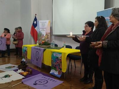 Asalariadas Agricolas y Trabajadoras del Mar en Chile realizan Congreso