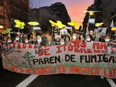 Camino a la Marcha Nacional de los Barbijos