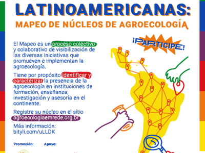 Mapeo latinoamericano de núcleos de agroecología