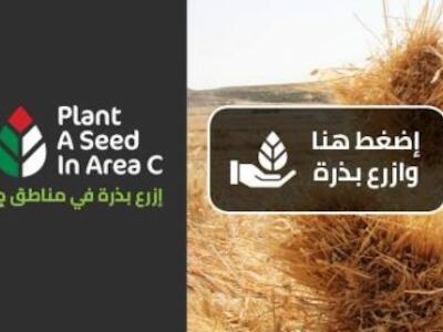 Palestina: La Unión de los Comités de Trabajo Agrícola lanza campaña “Planta una Semilla en Área C”