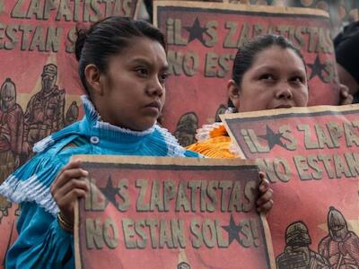 Por la vida: en solidaridad con el Ejército Zapatista de Liberación Nacional