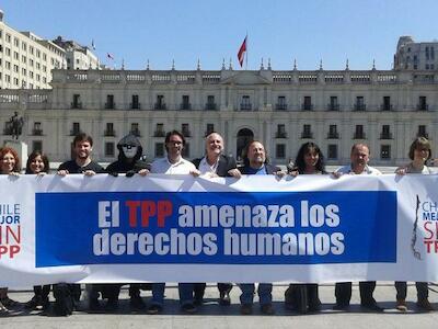 ¡Chile despertó! ¡Exigimos el rechazo al TPP-11!