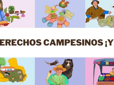 ¡Derechos Campesinos Ya!