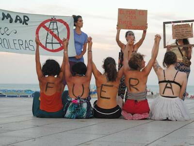 Foto: Asamblea por un mar libre de petroleras