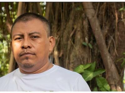 - Juan López, defensor ambiental y coordinador del Comité Municipal de Bienes Comunes y Públicos de Tocoa, fue asesinado en septiembre de 2024. Foto: Secretaría de Recursos Naturales y Ambiente de Honduras.