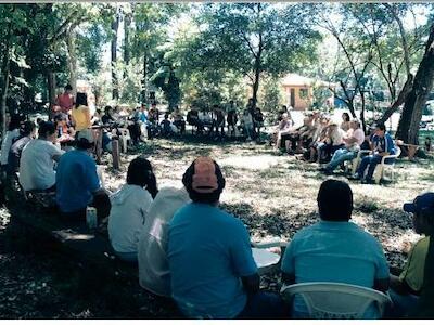 Asamblea en el Chaco Paraguayo