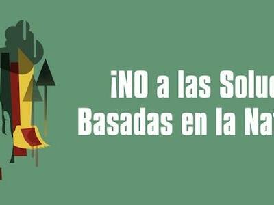 Conferencia de prensa del 15 de marzo: ¡No a las soluciones basadas en la naturaleza!