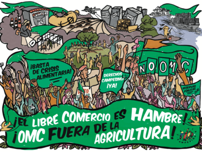 Convocatoria de movilizaciones ante la 12° Conferencia Ministerial de la OMC 