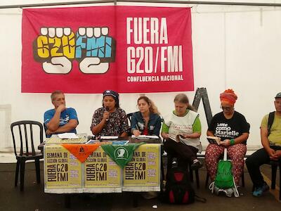 Declaración final del Foro "Bienes Comunes y Soberanía" en el marco de la Semana de Acción contra el G20