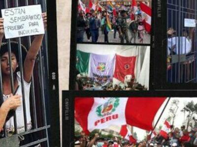 Denunciamos la persecución de líderes campesinxs e indígenas y los asesinatos al pueblo peruano