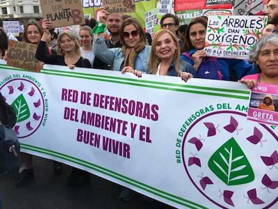 María José Lubertino, profesora y abogada feminista, presidenta de la Red de Defensoras del Ambiente y el Buen Vivir