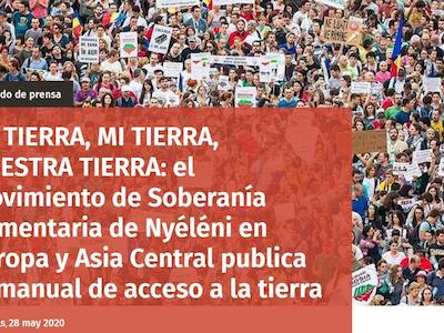 El movimiento de soberanía alimentaria de Nyéléni en Europa y Asia Central publica el manual de acceso a la tierra