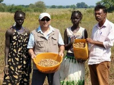 - Una foto tomada en el proyecto de granja de Karuturi Global en el estado de Gambella, en el oeste de Etiopía. (Foto: informe anual de Karuturi Global en 2018)