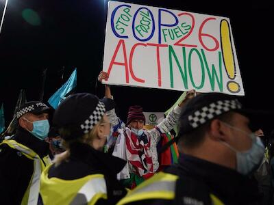 Geoingeniería y “cero-neto” en la COP26