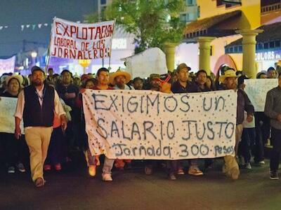 Jornaleros agrícolas del Valle de San Quintín, Baja California, México