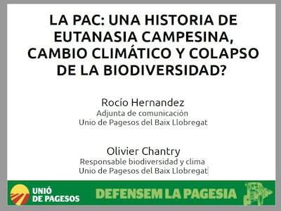 La PAC: ¿una historia de eutanasia campesina, cambio climático y colapso de la biodiversidad?