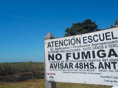 Los alumnos rurales víctimas de agrotóxicos que Macri no quiere ver