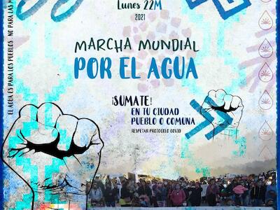 Marcha Plurinacional por el agua para los pueblos