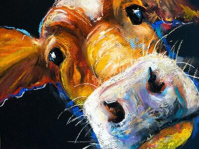 Retrato de vaca, por Ivailo Nikolov