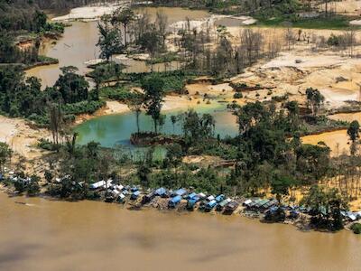 Tierra indígena Yanomami, Roraima, Brasil. Rogério Assis – Instituto Socioambiental