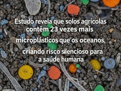 Nanopartículas de plástico contaminam partes comestíveis de vegetais