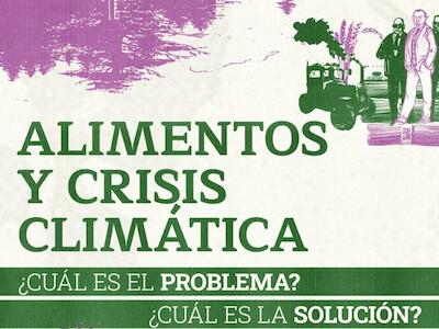 Nuevo póster sobre alimentación y crisis climática