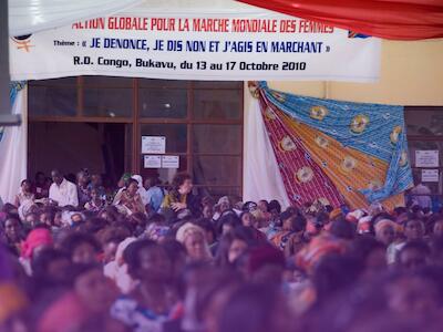 Por el fin de la violencia contra las mujeres: el campo de acción de la Marcha Mundial de las Mujeres