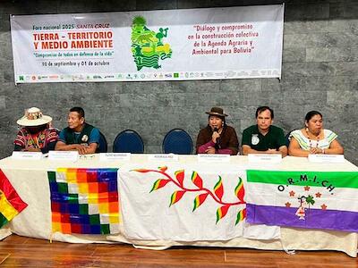 Pueblos indígenas, comunidades y organizaciones se declaran en alerta y presentan un manifiesto de 27 puntos dirigida a candidatos presidenciales