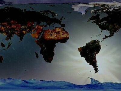 «Inside the Equirectangular Earth» by Aldo is licensed under CC BY-NC 2.0.