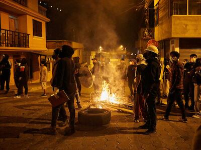 Quito, Ecuador, 12 de octubre Foto; Micaela Andino GENERXS DIVERSXS_MEDIOS