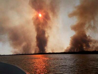 El hermoso Delta del Paraná, donde hoy son visibles bestiales lenguas de fuego, riegos con glifosato y violentas expulsiones de antiguas familias isleñas.