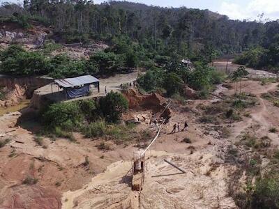 Venezuela, el país amazónico con mayor proporción de territorios indígenas, afectados por minería ilegal