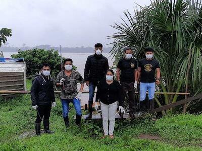 - Comité de Vigilancia Wampís en la CN Candungos (Distrito Río Santiago, Condorcanqui, Amazonas) / Foto: Grover Wisum Ahuanari