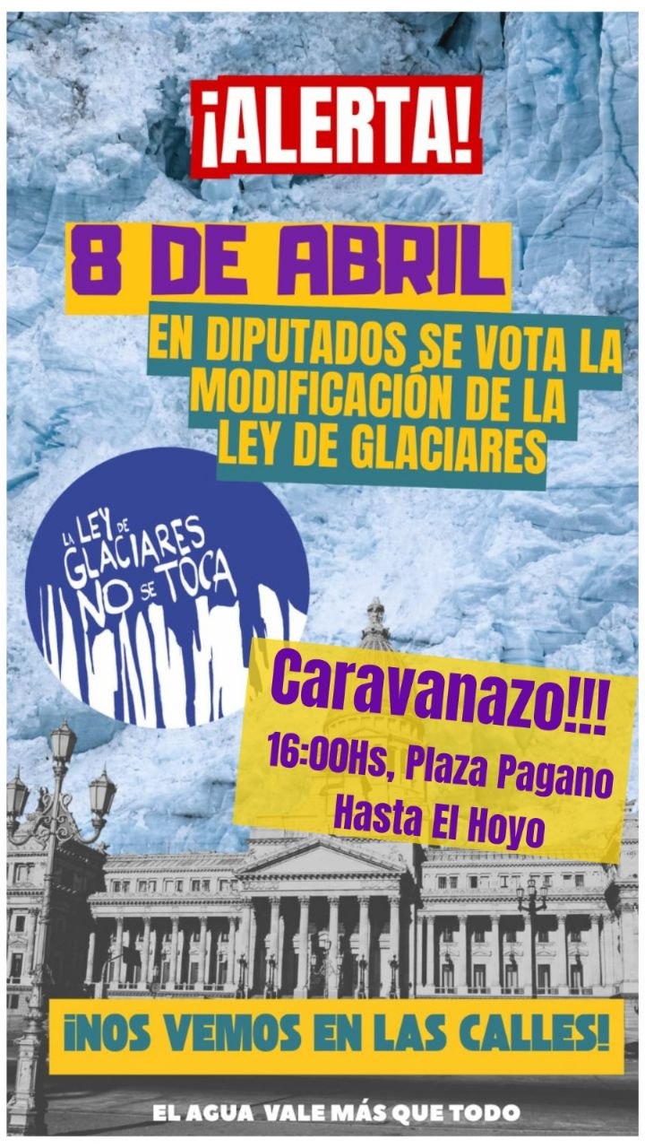 El Bolsón: «la reforma a la Ley de Glaciares afecta de lleno a la ...