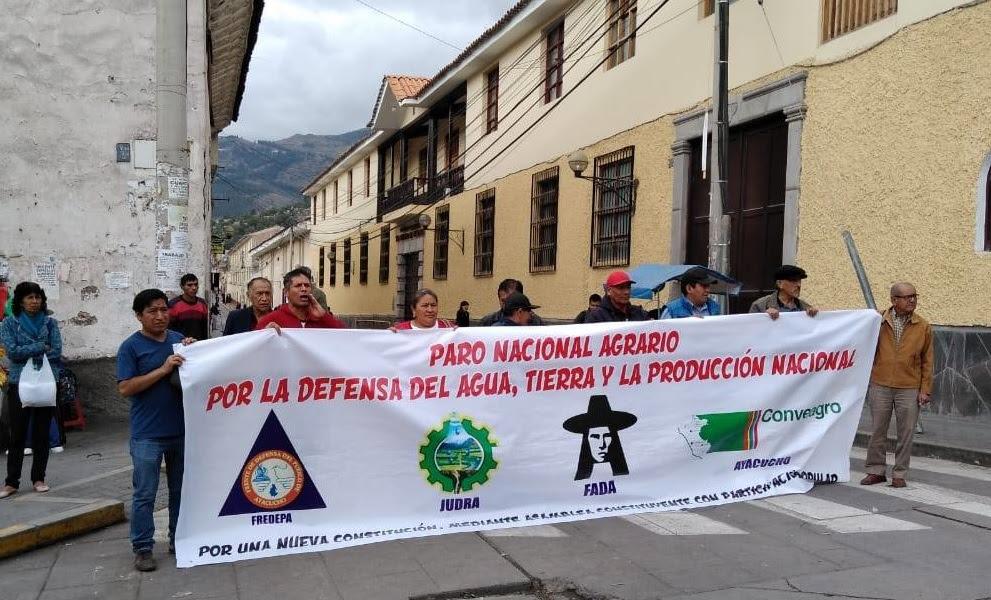 13 de mayo: Hoy inició el paro nacional agrario en quince regiones del ...