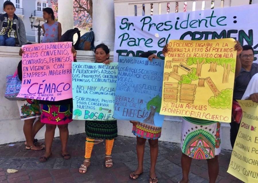 Continúa la lucha de las mujeres Emberá contra el extractivismo de ...