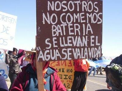 El agua de Jujuy se va secando a causa del litio y la megaminería