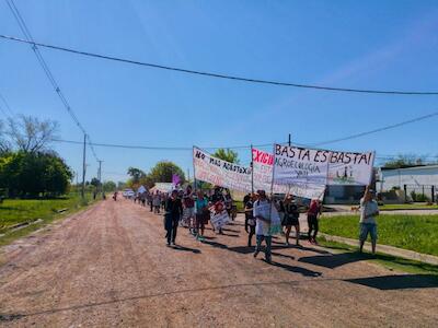 Entrevista con Aldana Sacia de la Coordinadora Por una Vida Sin Agrotóxicos Basta es Basta