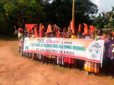 Monocultivo de palma aceitera: las mujeres resisten ante la violencia del agronegocio
