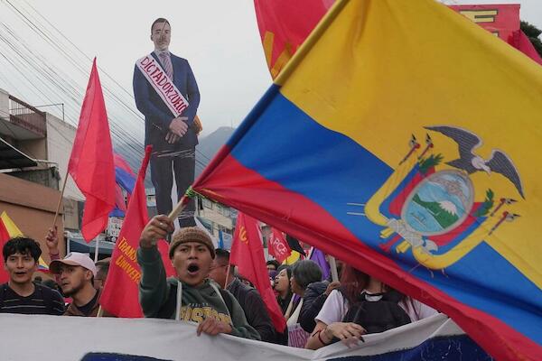 Paro y movilizaciones en Ecuador