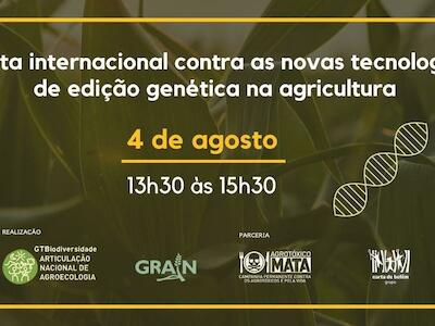 A luta internacional contra as novas tecnologias de edição genética na agricultura