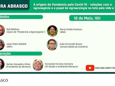 Ágora Abrasco - Painel: A origem da Pandemia pela Covid-19