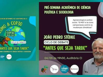 Ciclo de debates rumo a COP 30 "Antes Que Seja Tarde" (Dia 3)