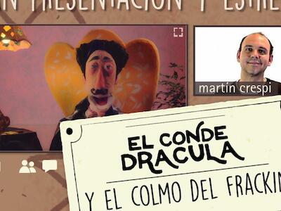 Drácula enfrenta al fracking en una serie con títeres