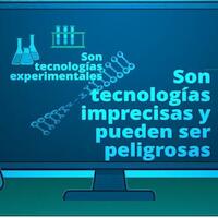 Edición génica y transgénicos, lo mismo pero con más riesgos